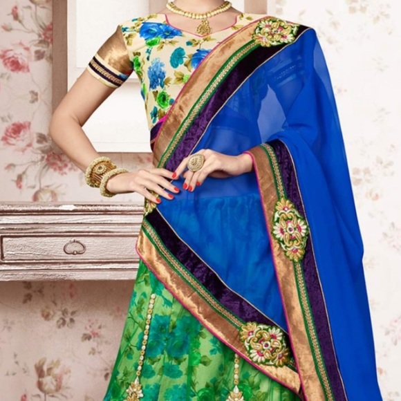 A line Lehenga Choli - Picture 4 of 11